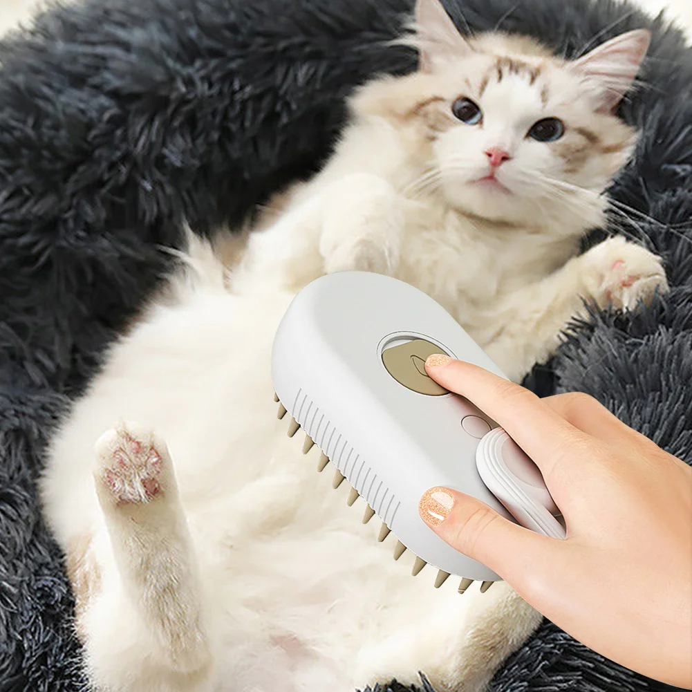 Cat grooming brush