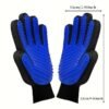Cat grooming gloves