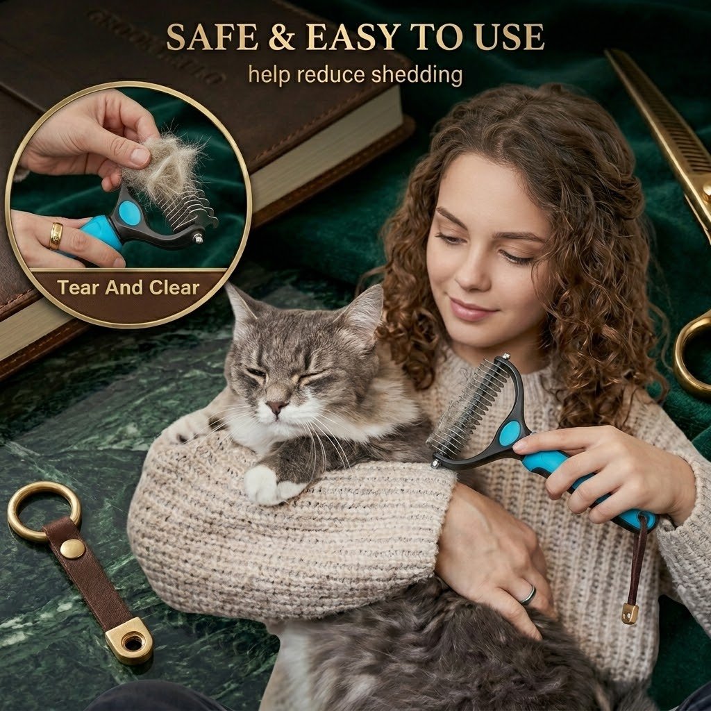 Cat hair removal