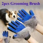 2 Pcs Pet Grooming Gloves for Dogs and Cats