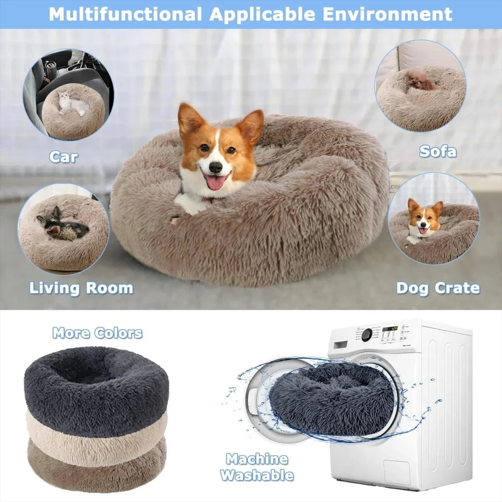 Washable dog bed