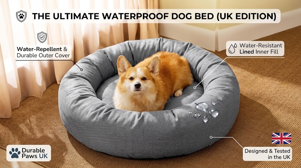 waterproof dog bed uk