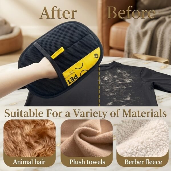 Dog hair removal glove Dog hair removal glove