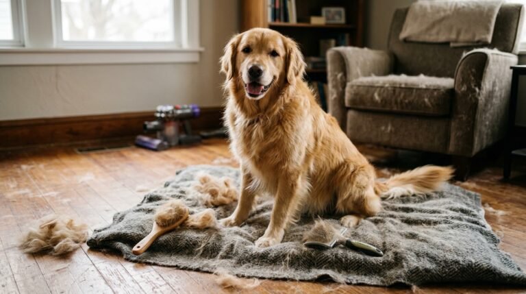 dog shedding season