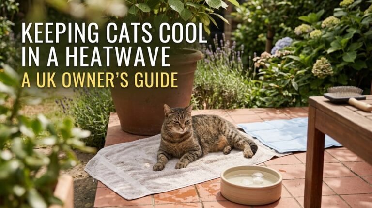 keeping cats cool in a heatwave