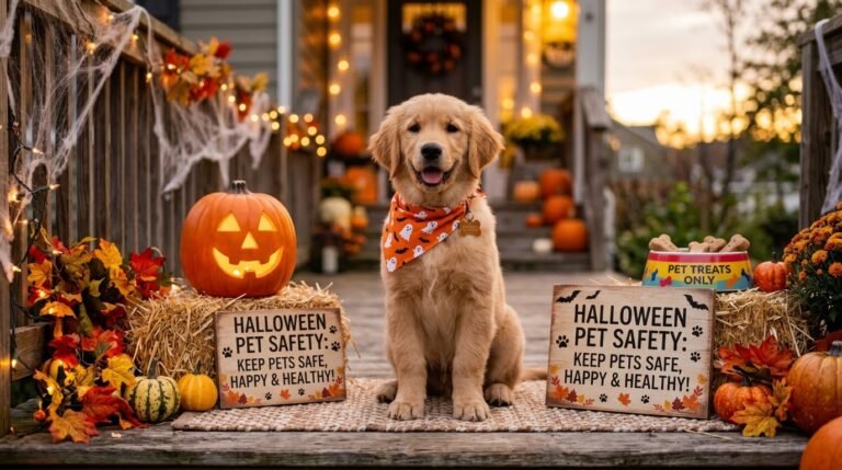 Halloween pet safety
