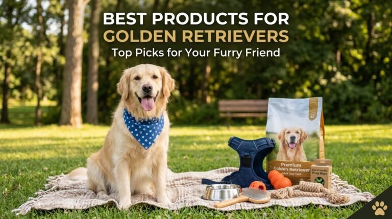 best products for golden retrievers