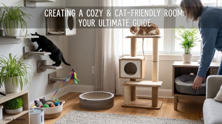 setting up a cat friendly room