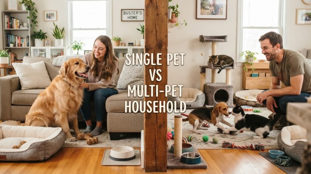 single pet vs multi pet household