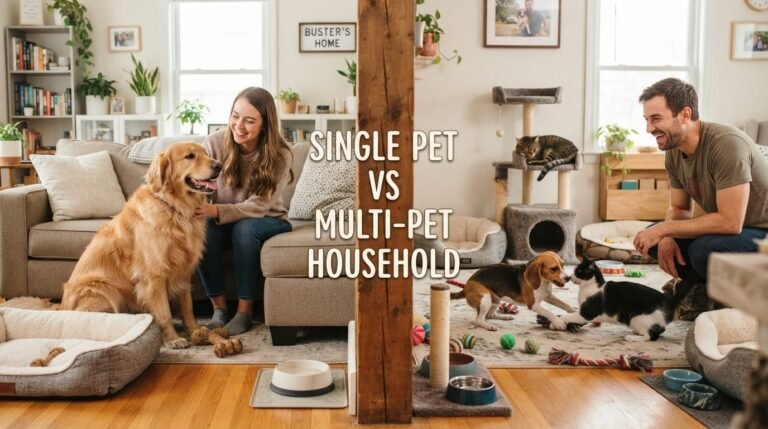 single pet vs multi pet household