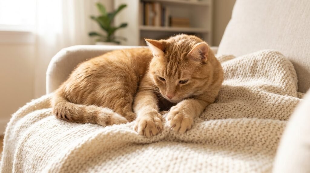 why do cats knead